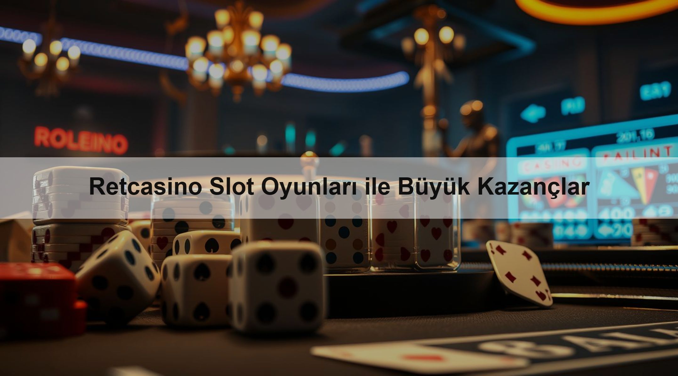 Retcasino Slot Oyunları ile Büyük Kazançlar