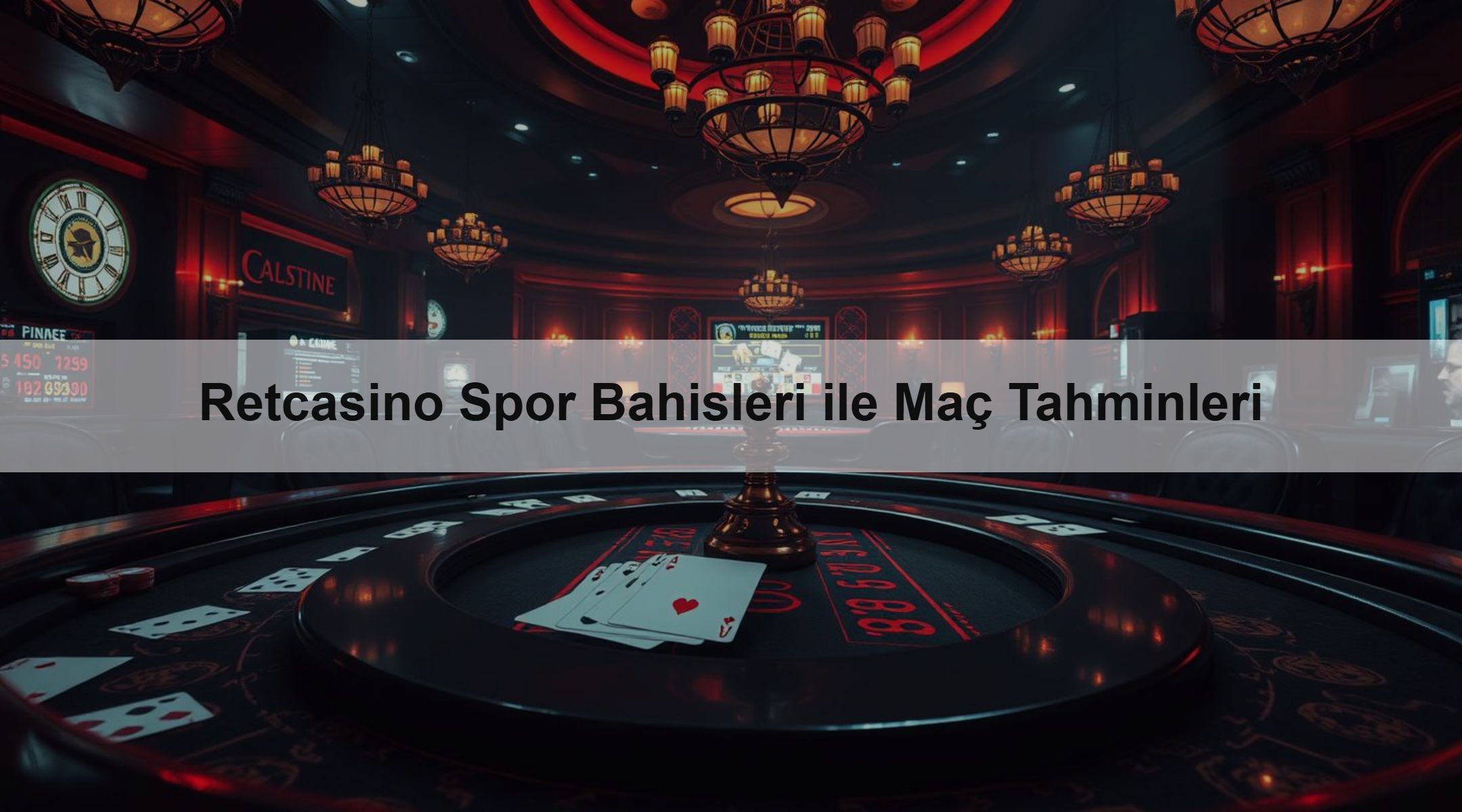 Retcasino Spor Bahisleri ile Maç Tahminleri